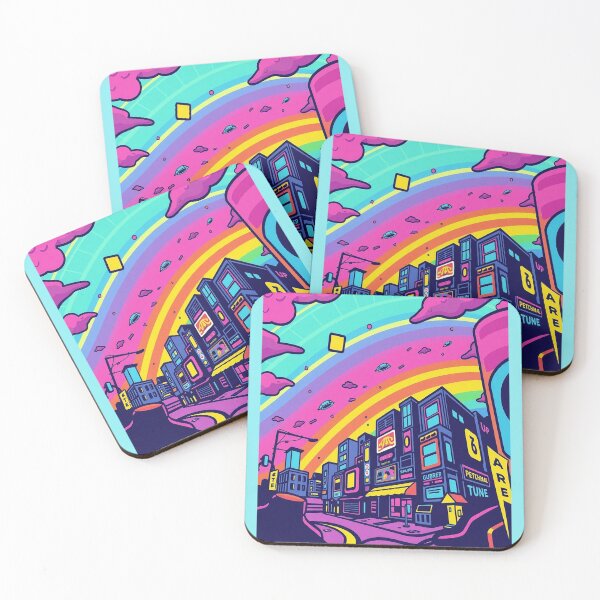 Item preview, Cool Funky Seamless graphic design  Colorful Urban Pop Art, Rainbow Gradients & Abstract Anime Vibes COOL  ART colorful  comic seamless designs Colorful Cartoon Pattern Graffiti  designed and sold by Design Repo.