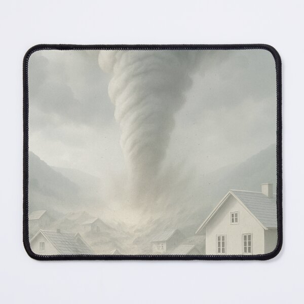 Item preview, Snowy Hurricane in Valley Artwork designed and sold by WittyUnknown.