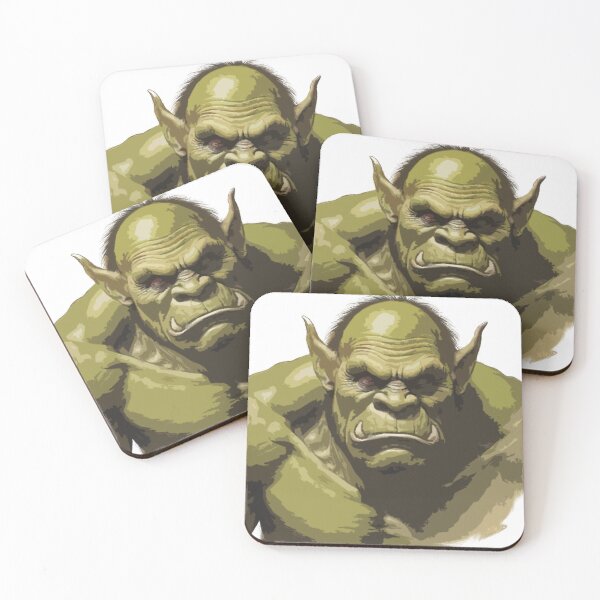Item preview, Illustrated Warrior Ogre designed and sold by AnGodeSign.