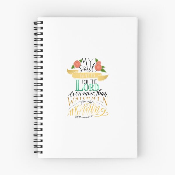 Item preview, Watchmen Print Psalm 130:6 designed and sold by CraftedbyCaelie.
