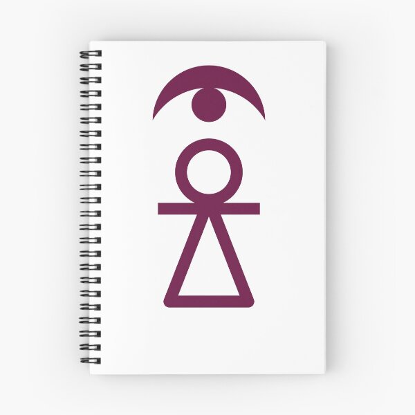 Item preview, Sign of Tanit [Tyrian Purple + Crescent] designed and sold by jorellaf.
