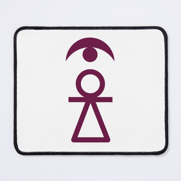 Item preview, Sign of Tanit [Tyrian Purple + Crescent] designed and sold by jorellaf.