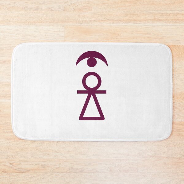 Item preview, Sign of Tanit [Tyrian Purple + Crescent] designed and sold by jorellaf.
