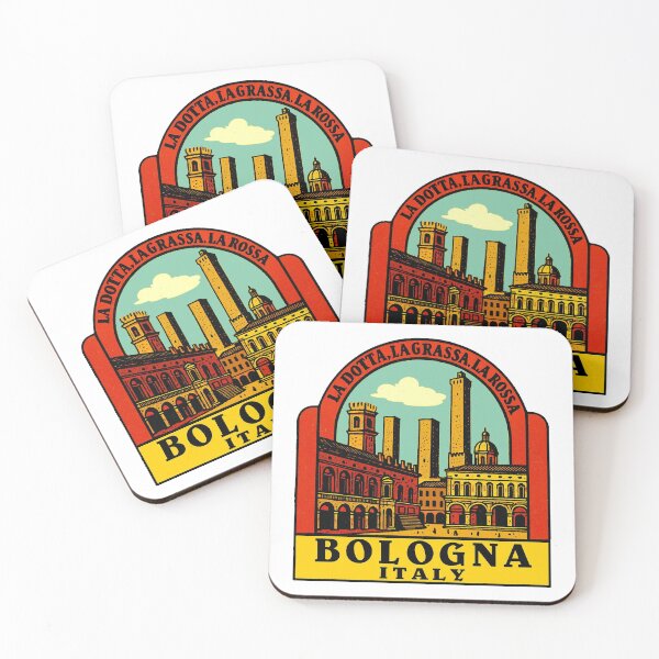 Item preview, Bologna Italy Vintage Style Decal designed and sold by Decal Mania.