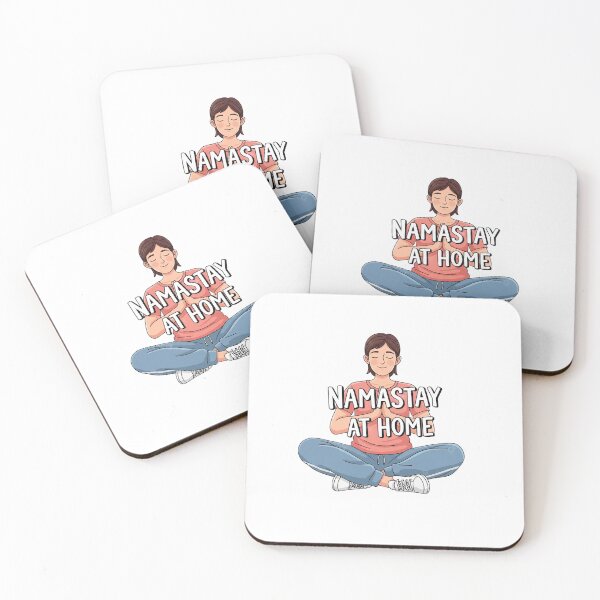 Item preview, Namastay At Home Tshirt - Home Yoga & Meditation designed and sold by InstantInkTs.