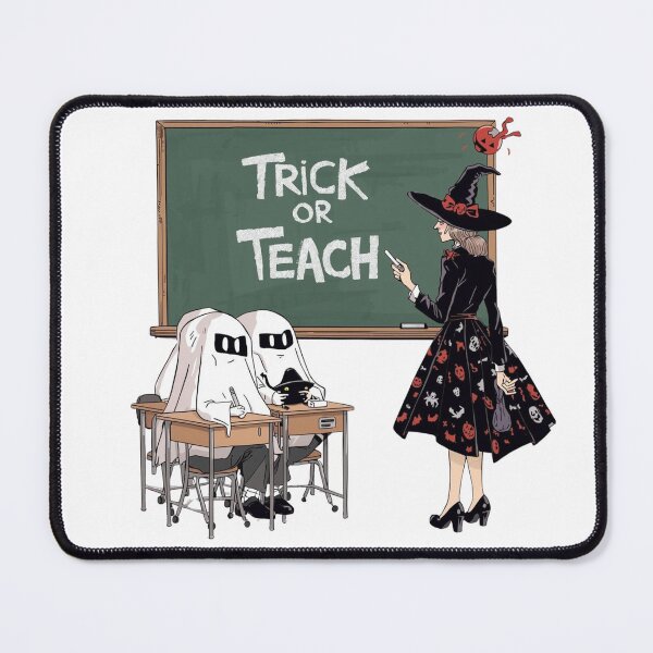 Item preview, Trick or Teach – Funny Halloween Teacher Classroom Design designed and sold by jelonkaa.