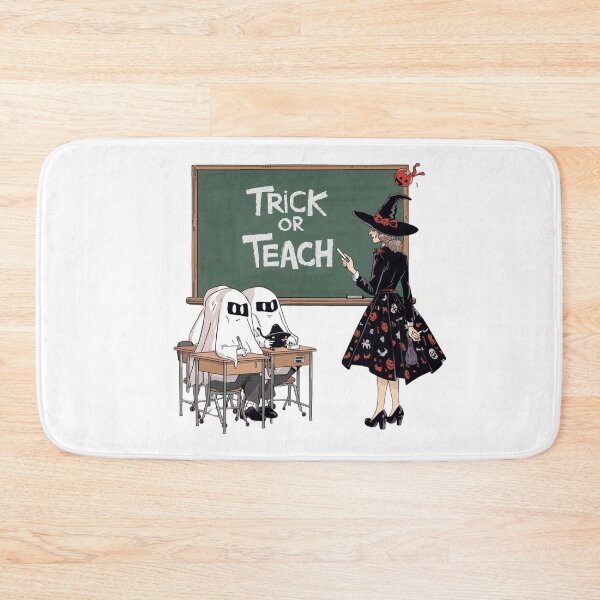 Item preview, Trick or Teach – Funny Halloween Teacher Classroom Design designed and sold by jelonkaa.