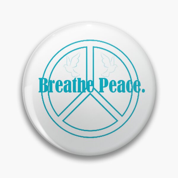 Item preview, Symbol of Peace – Breathe Peace designed and sold by AnGodeSign.