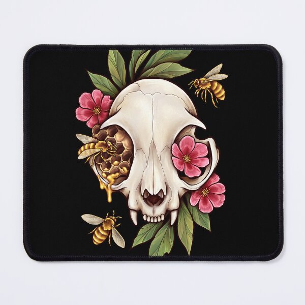 Item preview, Vulture Culture Cat Skull Therian Dark Nature Gothic designed and sold by Veymoth.