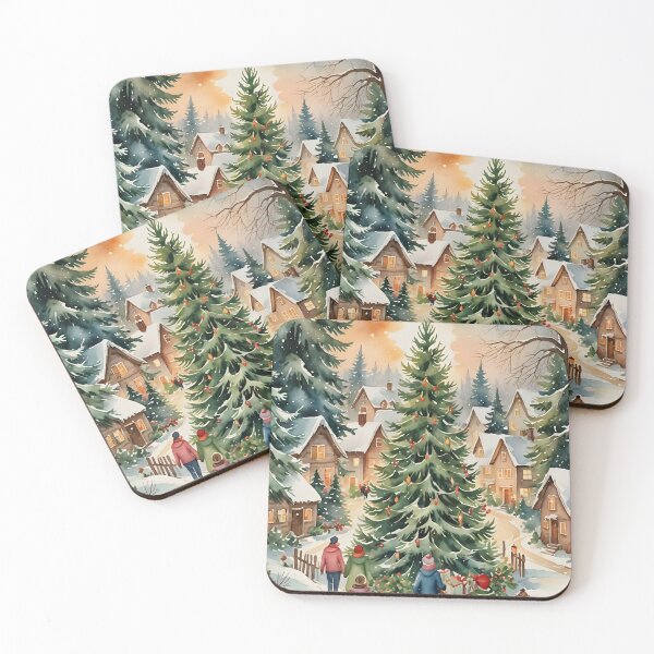 Item preview, Christmas gathering around the Christmas tree designed and sold by Ponted.
