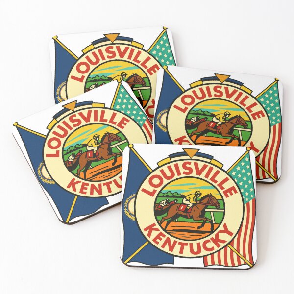 Item preview, Louisville Kentucky Vintage Style Decal designed and sold by Decal Mania.