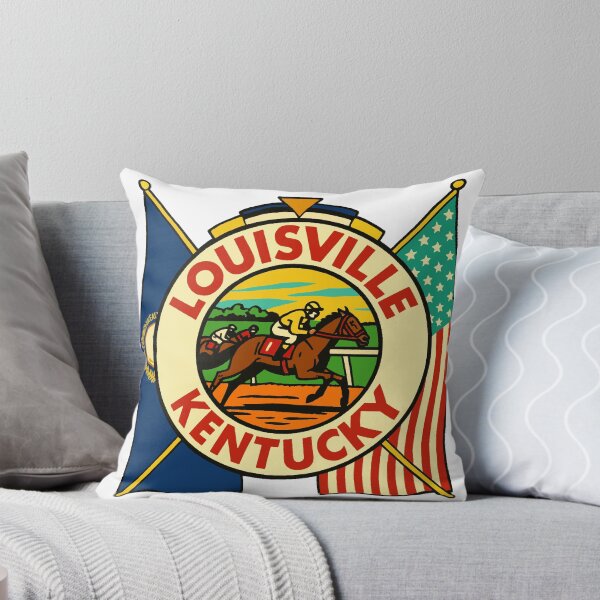 Item preview, Louisville Kentucky Vintage Style Decal designed and sold by Decal Mania.