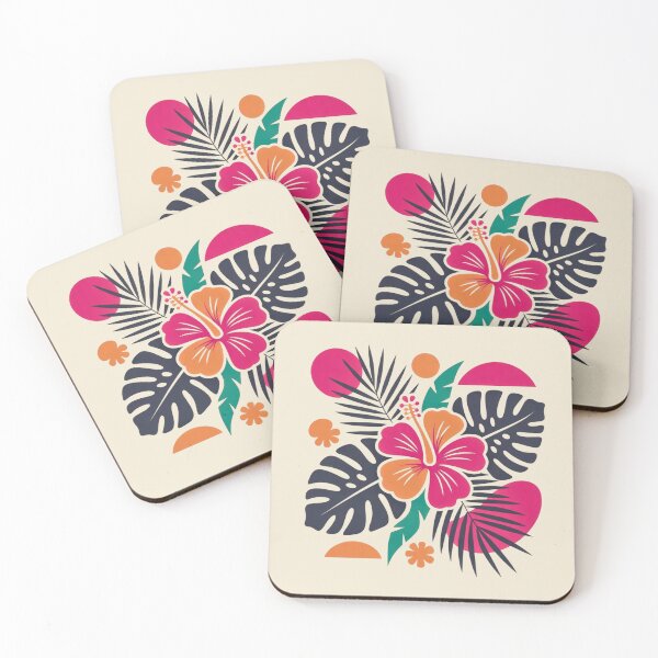 Item preview, Abstract Hibiscus Tropical Art designed and sold by VibrArtco.