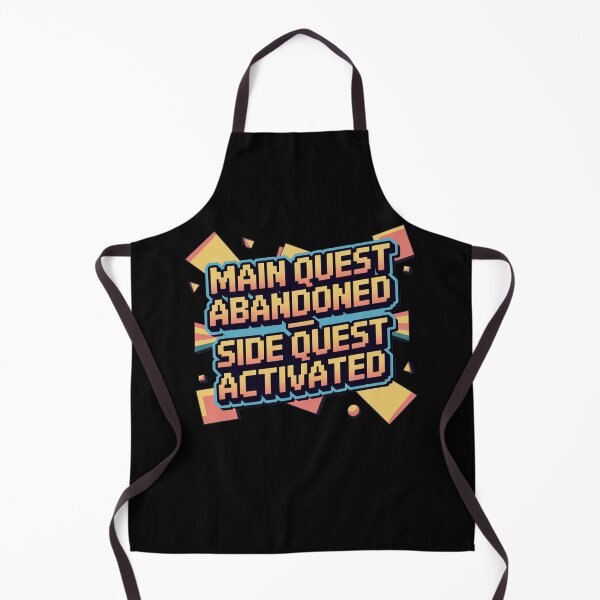 Item preview, Main Quest abandoned, side quest activated, funny side quest ADHD gaming  designed and sold by NoetherSym.