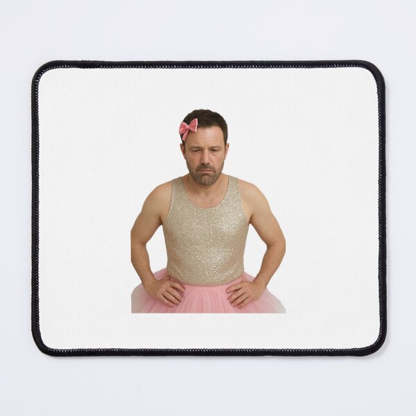Item preview, Ballerina ben affleck Happy birthday christmas gift funny prank meme designed and sold by CheeseBlueprint.