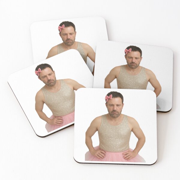 Item preview, Ballerina ben affleck Happy birthday christmas gift funny prank meme designed and sold by CheeseBlueprint.
