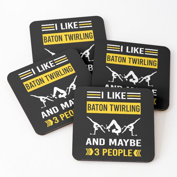 Item preview, I Like 3 People Baton Twirling Twirl Twirler designed and sold by xaviajames9.