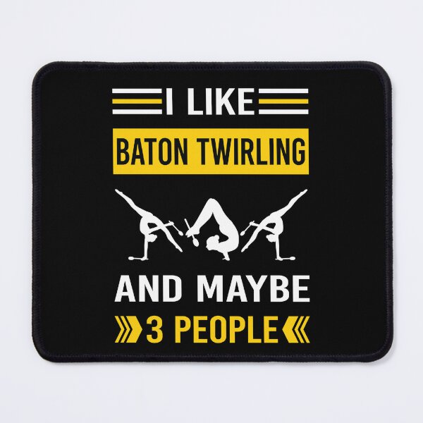 Item preview, I Like 3 People Baton Twirling Twirl Twirler designed and sold by xaviajames9.