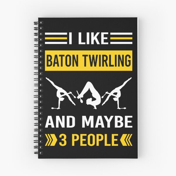 Item preview, I Like 3 People Baton Twirling Twirl Twirler designed and sold by xaviajames9.