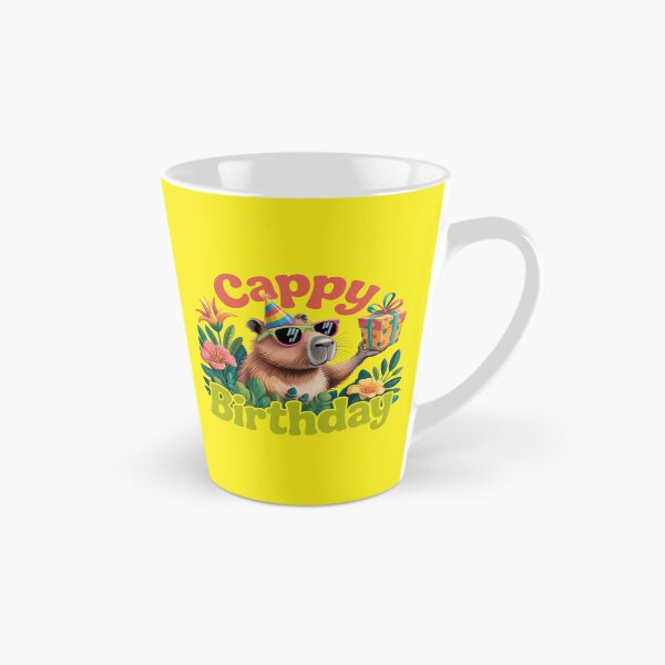 Item preview, Cappy Birthday Chill Capibara with Present designed and sold by Jatagan.