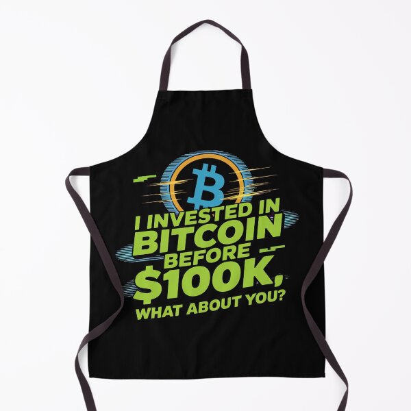 Item preview, I invested in bitcoin before 100k, bitcoin to the moon, bitcoin crypto designed and sold by NoetherSym.