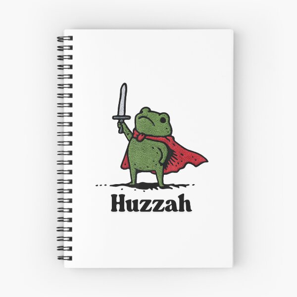 Item preview, Huzzah Frog Funny Meme Quote  designed and sold by PetPanache.