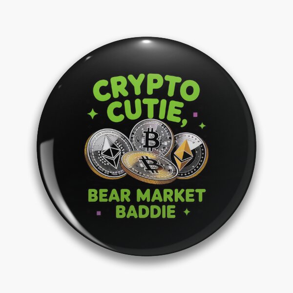Item preview, Crypto cutie, bear market baddie, girl bitcoin crypto  designed and sold by NoetherSym.