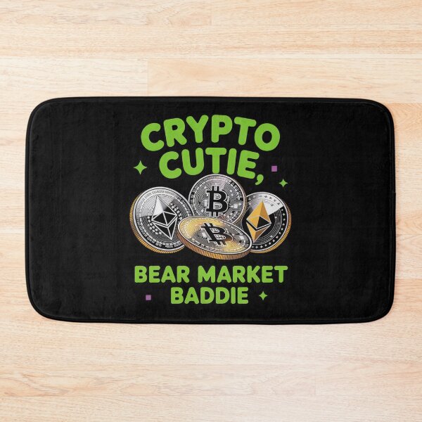 Item preview, Crypto cutie, bear market baddie, girl bitcoin crypto  designed and sold by NoetherSym.