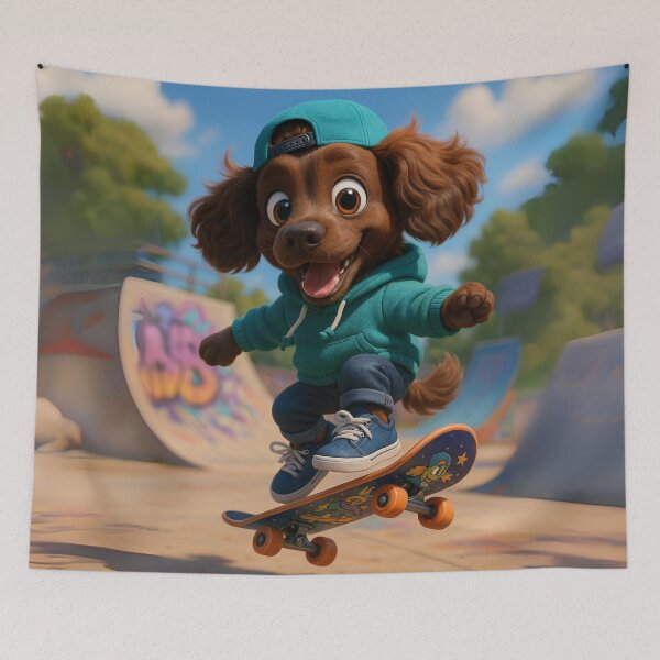 Item preview, Skater Field Spaniel designed and sold by Sillytoe.