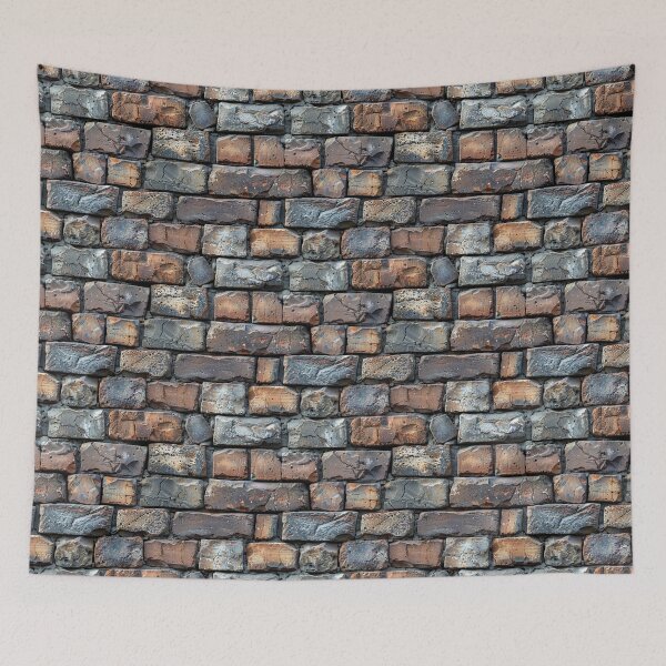 Item preview, Rustic Brick Wall Pattern designed and sold by NTGUILTY.