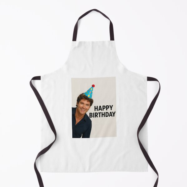 Item preview, David hasselhoff birthday funny prank meme gift weird designed and sold by CheeseBlueprint.