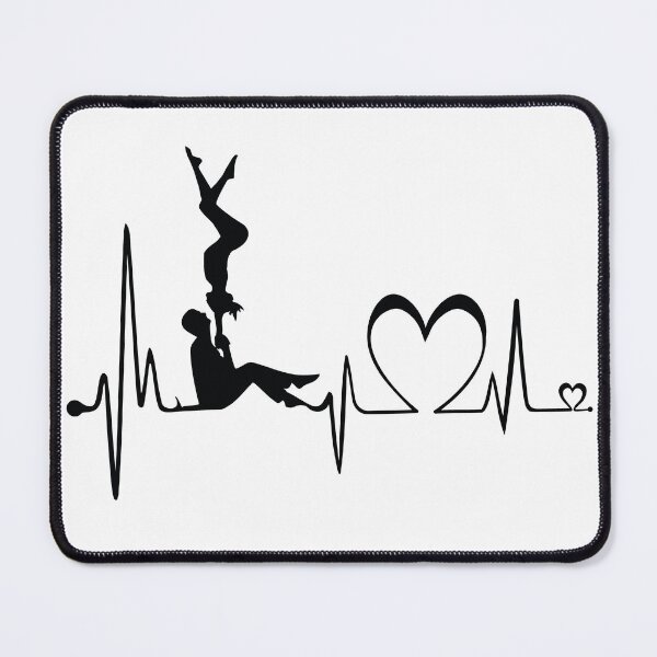 Item preview, Acrolove (Acrobatic Heartbeat - Human Connection in motion) designed and sold by Universo Visual Nads.