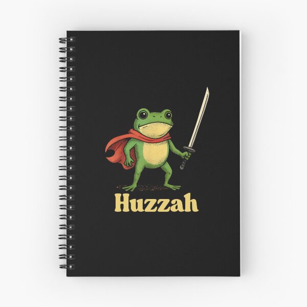 Item preview, Huzzah Frog Funny Meme Quote  designed and sold by PetPanache.