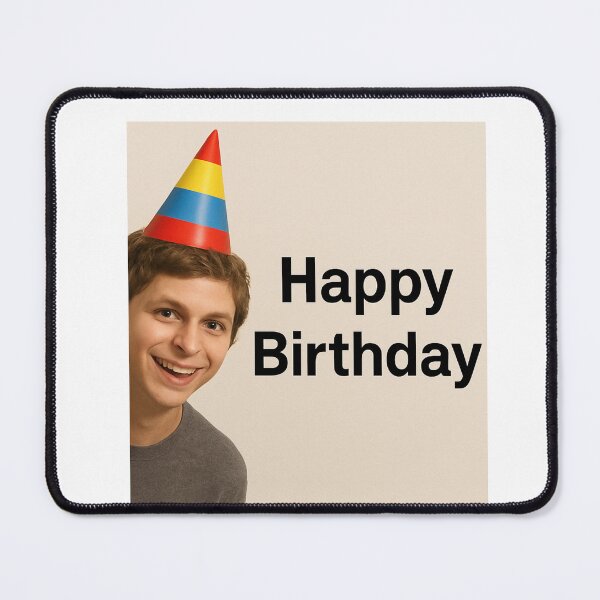 Item preview, Michael cera birthday funny prank meme gift weird designed and sold by CheeseBlueprint.
