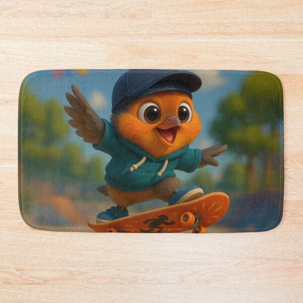 Item preview, Skater Finch designed and sold by Sillytoe.