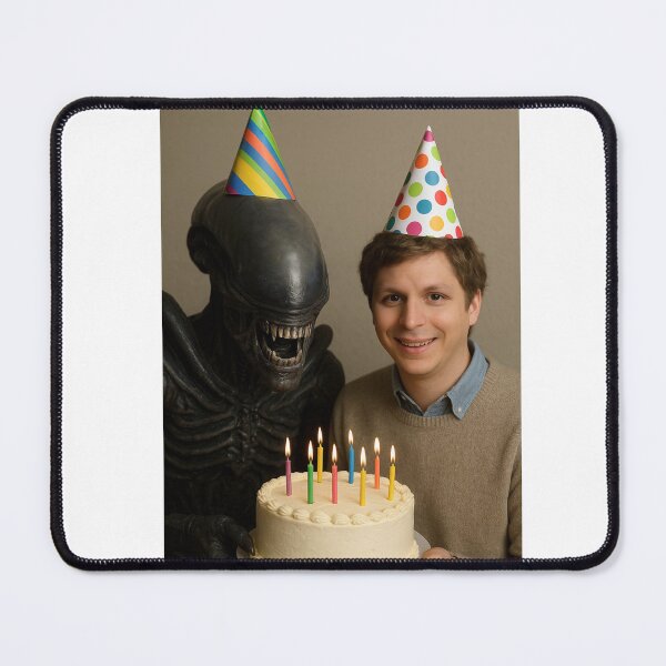 Item preview, Xenomorph michael cera predator terminator alien party hat birthday funny prank meme gift weird designed and sold by CheeseBlueprint.