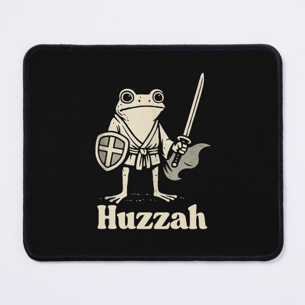 Item preview, Huzzah Frog Funny Meme Quote  designed and sold by PetPanache.