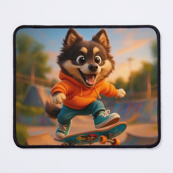 Item preview, Skater Finnish Lapphund designed and sold by Sillytoe.