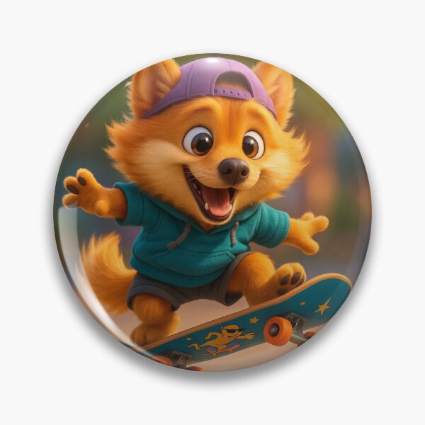 Item preview, Skater Finnish Spitz designed and sold by Sillytoe.