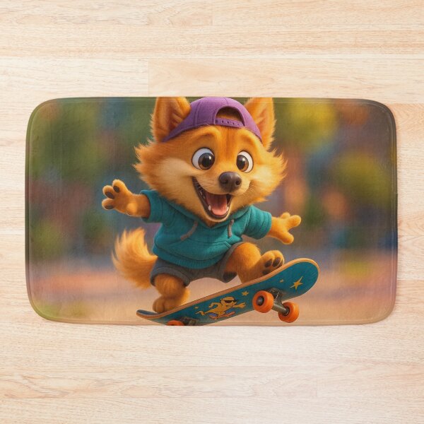 Item preview, Skater Finnish Spitz designed and sold by Sillytoe.
