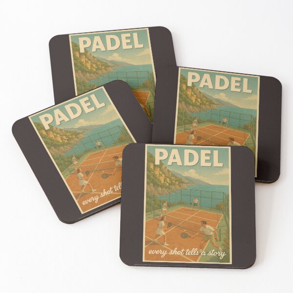 Item preview, Padel – Every Shot Tells a Story designed and sold by ashoushi.