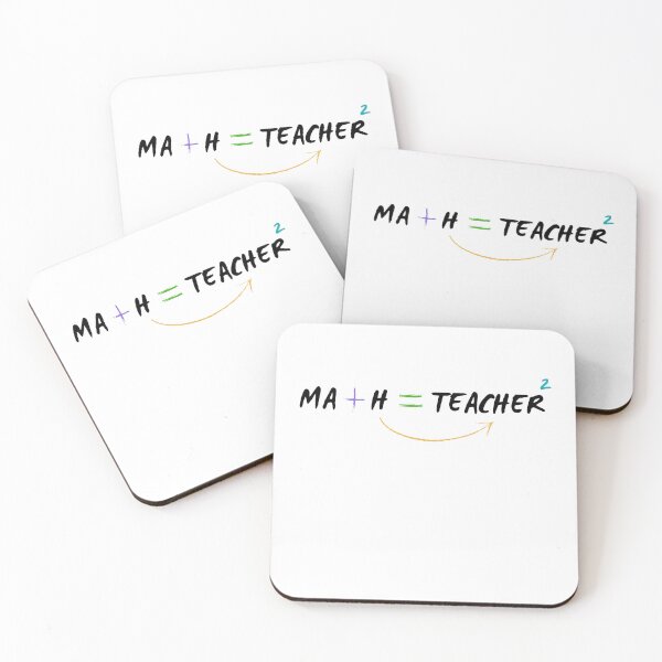 Item preview, Math Teacher T-Shirt | MA+H → TEACHER Shirt | Funny Algebra Teacher Tee | Back to School Teacher Gift designed and sold by Kaehaniz.
