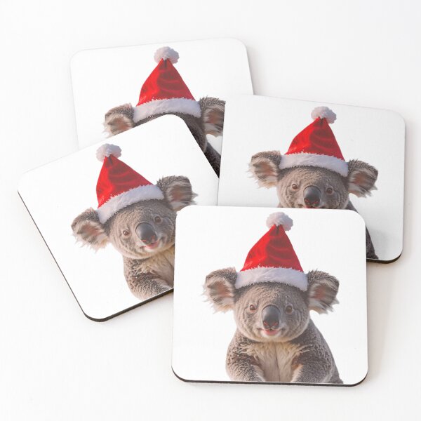 Item preview, Koala christmas xmas holiday merry gift love hat designed and sold by CheeseBlueprint.