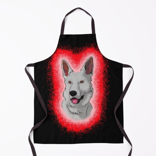 Item preview, White German Shepard Red Paint Splash designed and sold by DawnCatcher20.