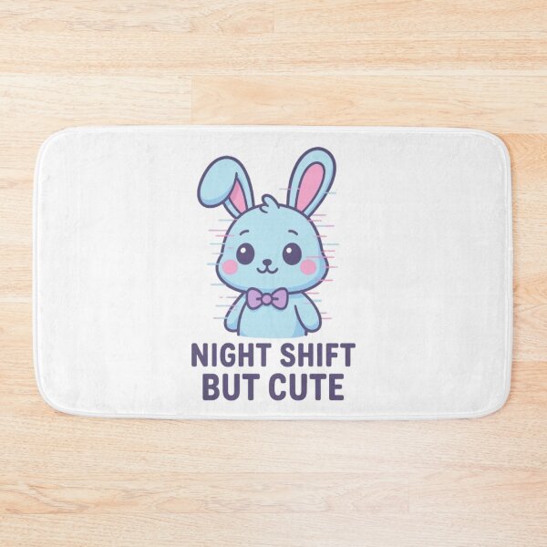 Artikelvorschau, Sticker Kawaii Bunny – Night Shift But Cute – Inspiré du Style Animatronic entworfen und verkauft von MeowLoka ⭐⭐⭐⭐.
