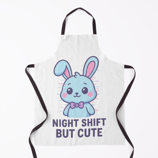 Artikelvorschau, Sticker Kawaii Bunny – Night Shift But Cute – Inspiré du Style Animatronic entworfen und verkauft von MeowLoka ⭐⭐⭐⭐.