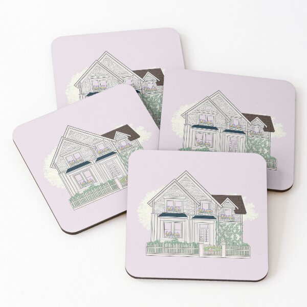 Item preview, Murder House in Spring designed and sold by Gin & Daggers.