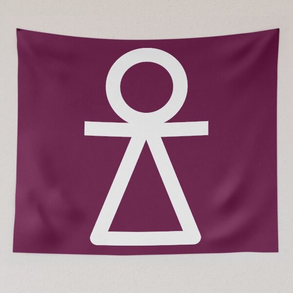 Item preview, Sign of Tanit [White (sign only)] designed and sold by jorellaf.