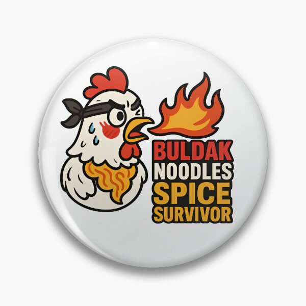 Item preview, BULDAK Noodles Spice Survivor Design designed and sold by YaldiDesigns.