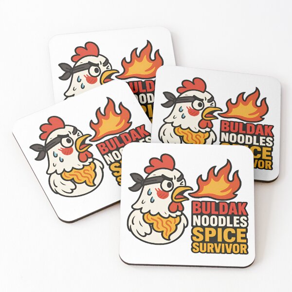 Item preview, BULDAK Noodles Spice Survivor Design designed and sold by YaldiDesigns.